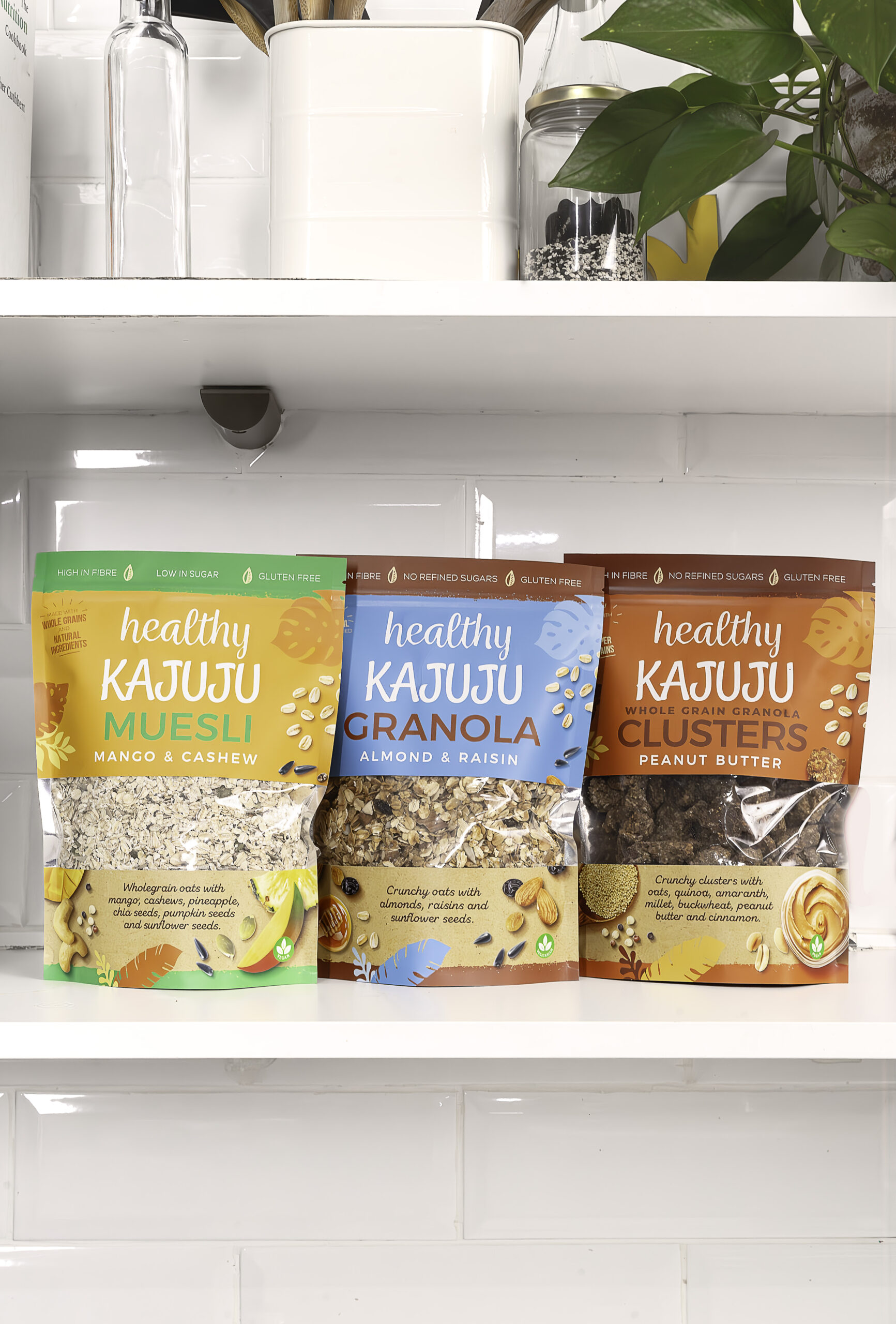 Product photography Nairobi — Healthy Kajuju granola by Studio C